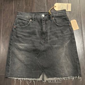 Lucky Brand “Old Favorite Mini” denim skirt